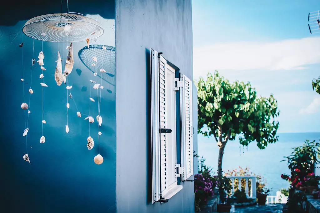 Villa Galanis By The Sea Niforeika Exterior foto
